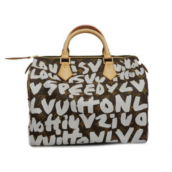 Louis Vuitton Monogram Graffiti Speedy Handbag - Picture 11 of 11